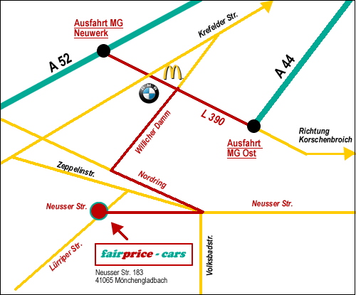 anfahrt
